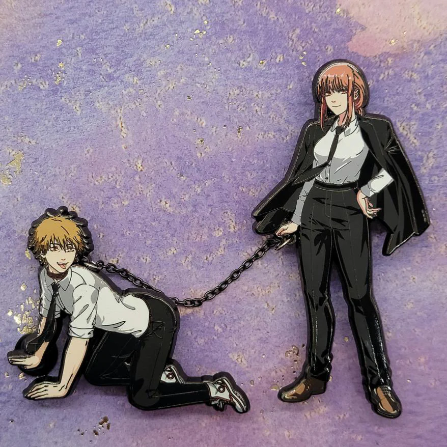 Makima & Pet Pin (Syx x Mc.pins Collab) - Image 2