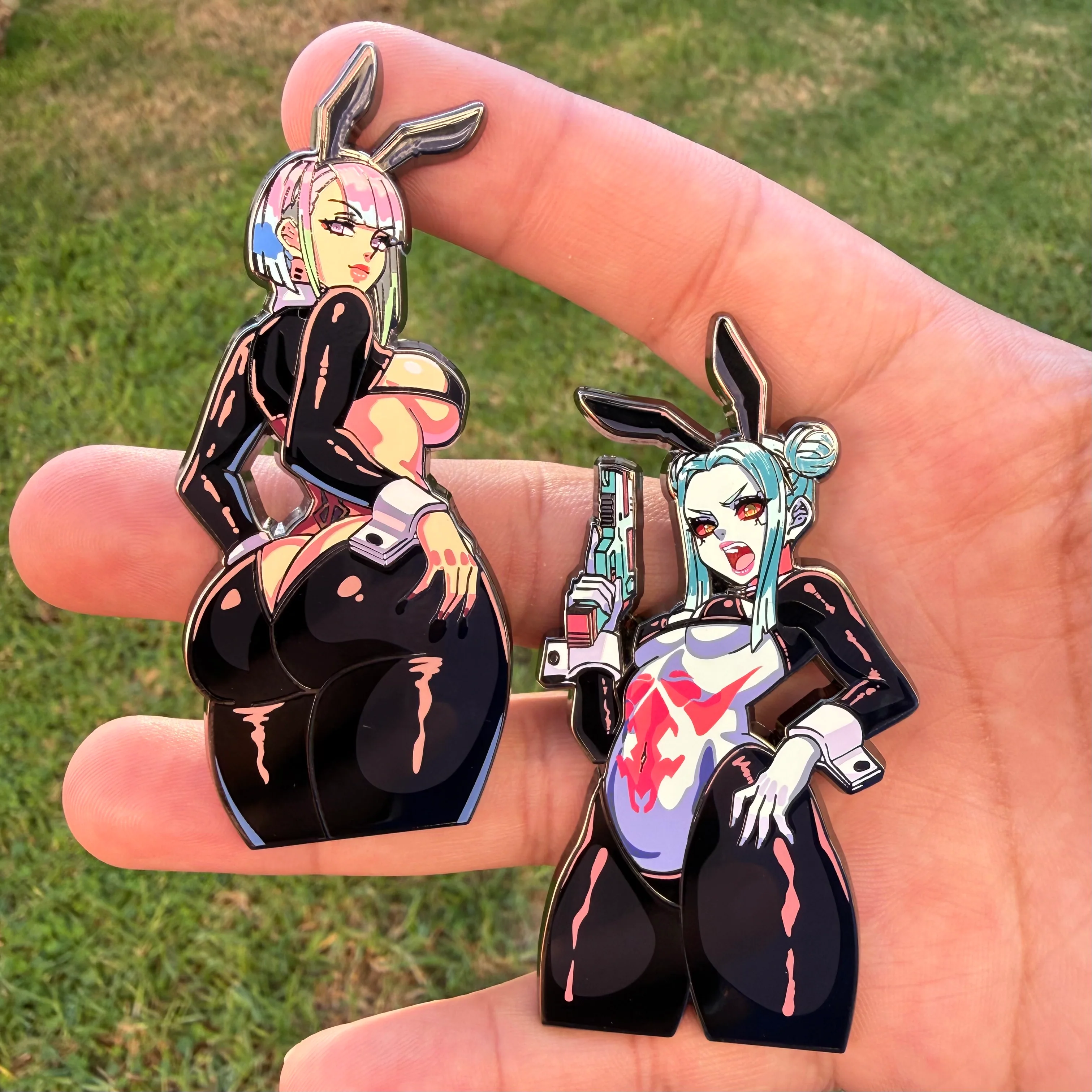 CyberBunny Pins (In-hand Extras) - Image 3