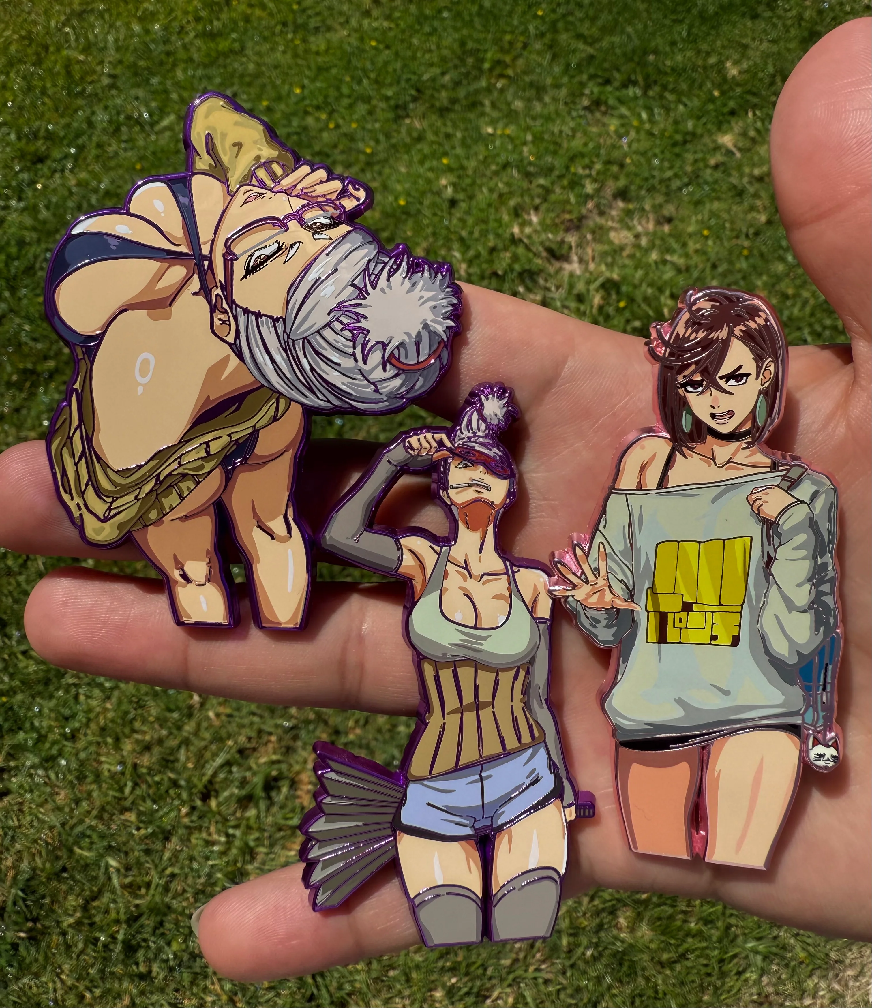 Granny Seiko and Momo Pins (B-Grade Extras) - Image 3
