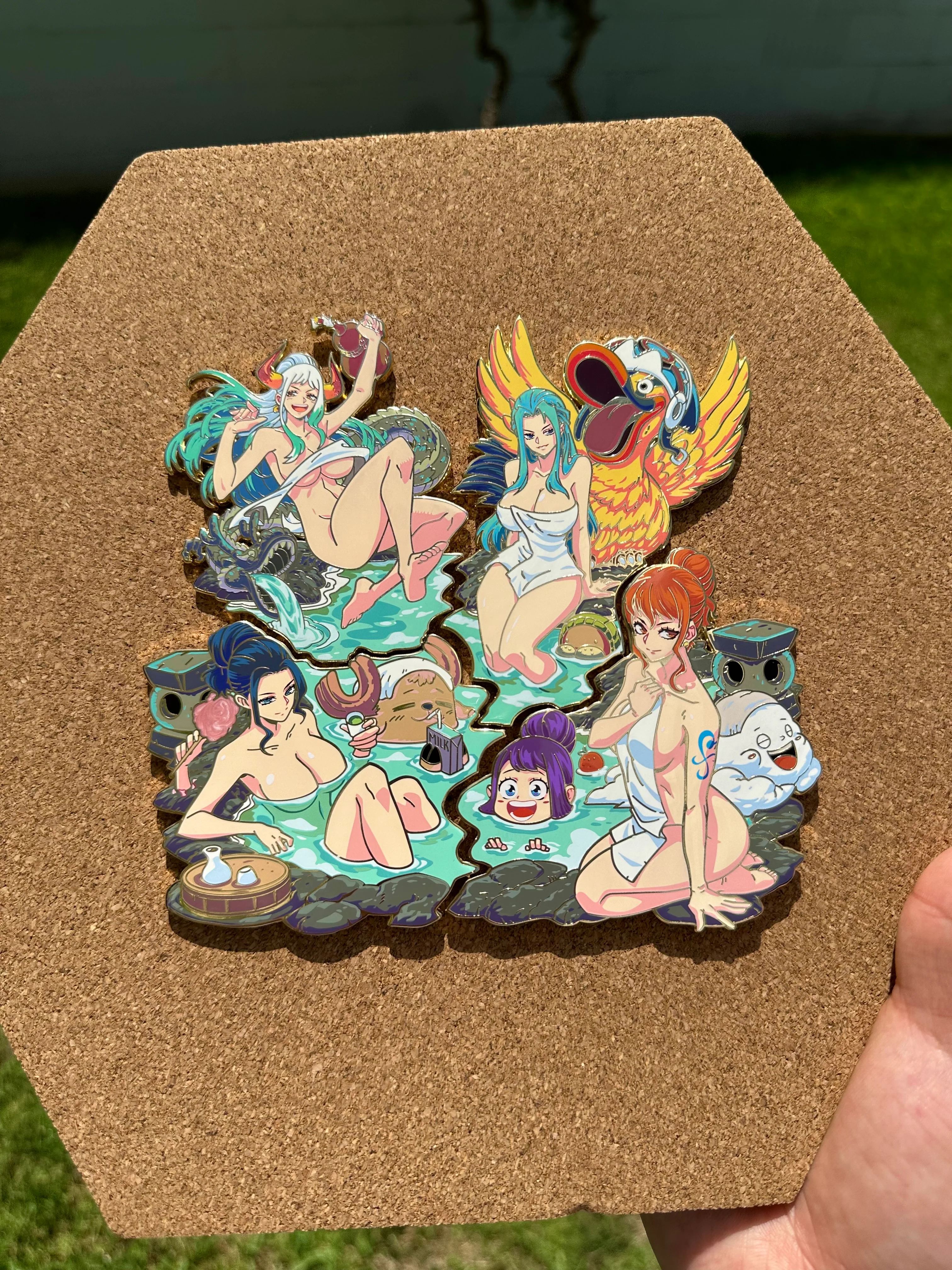 OP Onsen Series Pin