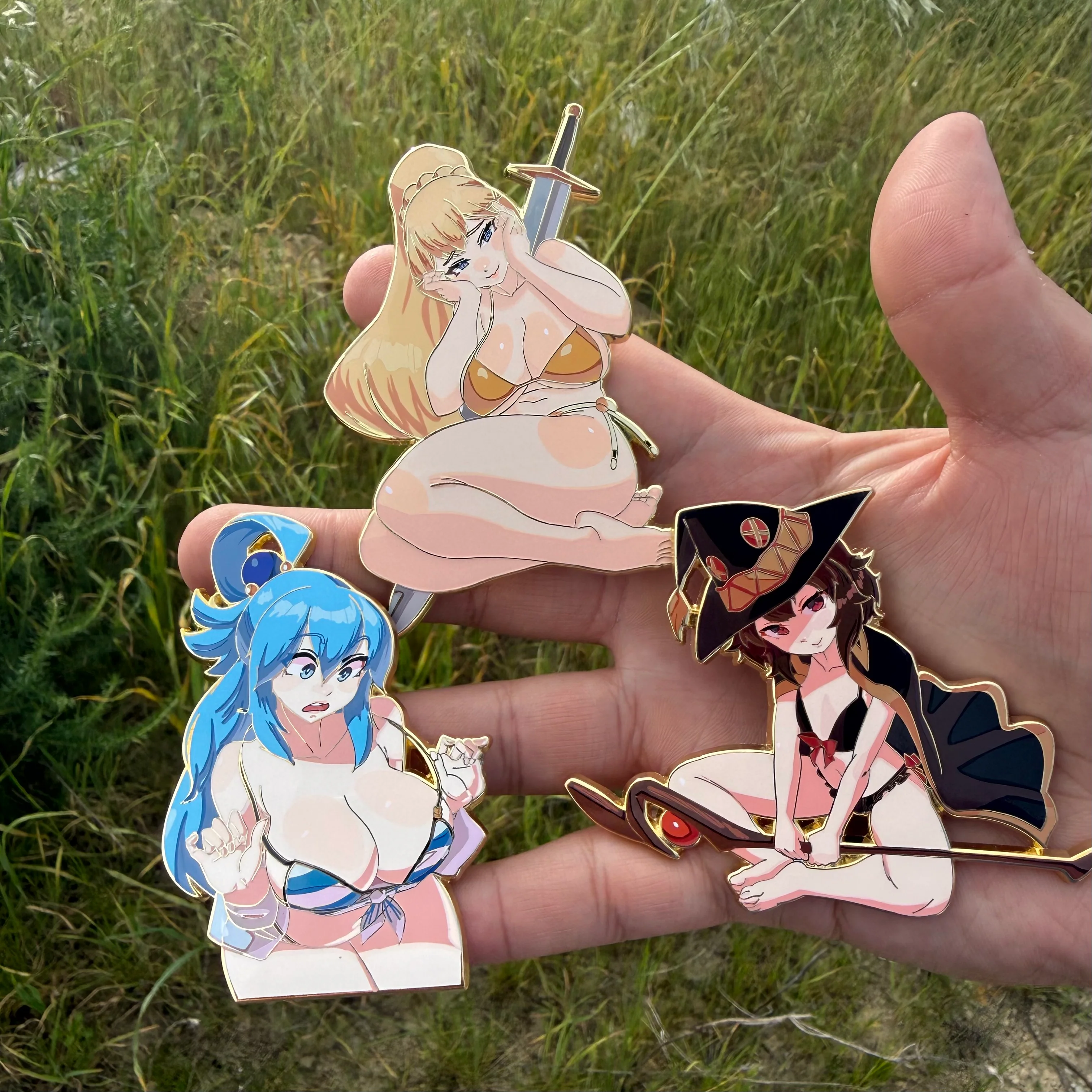 Swimsuit Konosuba Pins! (Extras) - Image 3